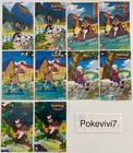 x10 Cartes Pokemon PUZZLE Mini Tin Zénith Suprême EB12.5 Art Cards / Stickers
