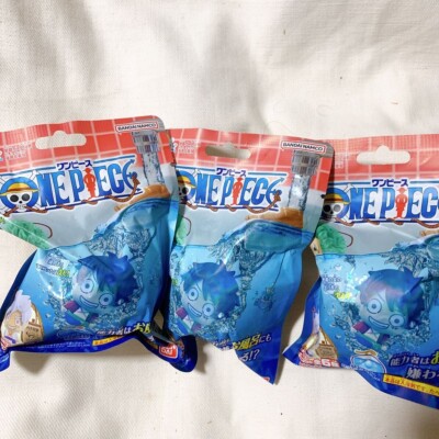 ONEPIECE Bikkura Tamago Bath Bomb Gear 5 Set of 3 Bandai Luffy