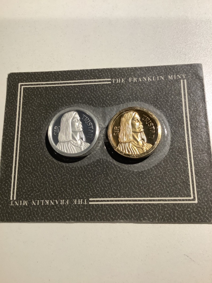 The Franklin Mint Sir Tristan Game Coins 1983 Mint Still Sealed