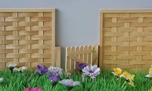 Porta Da Giardino In Scala 12 Per Casa Delle Bambole O Giardino Fatato - Immagine 2 di 4