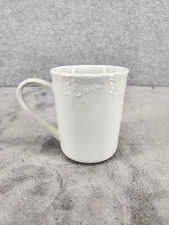 One Philippe Richard Versailles Charlotte White Ceramic Coffee Mug Cup 