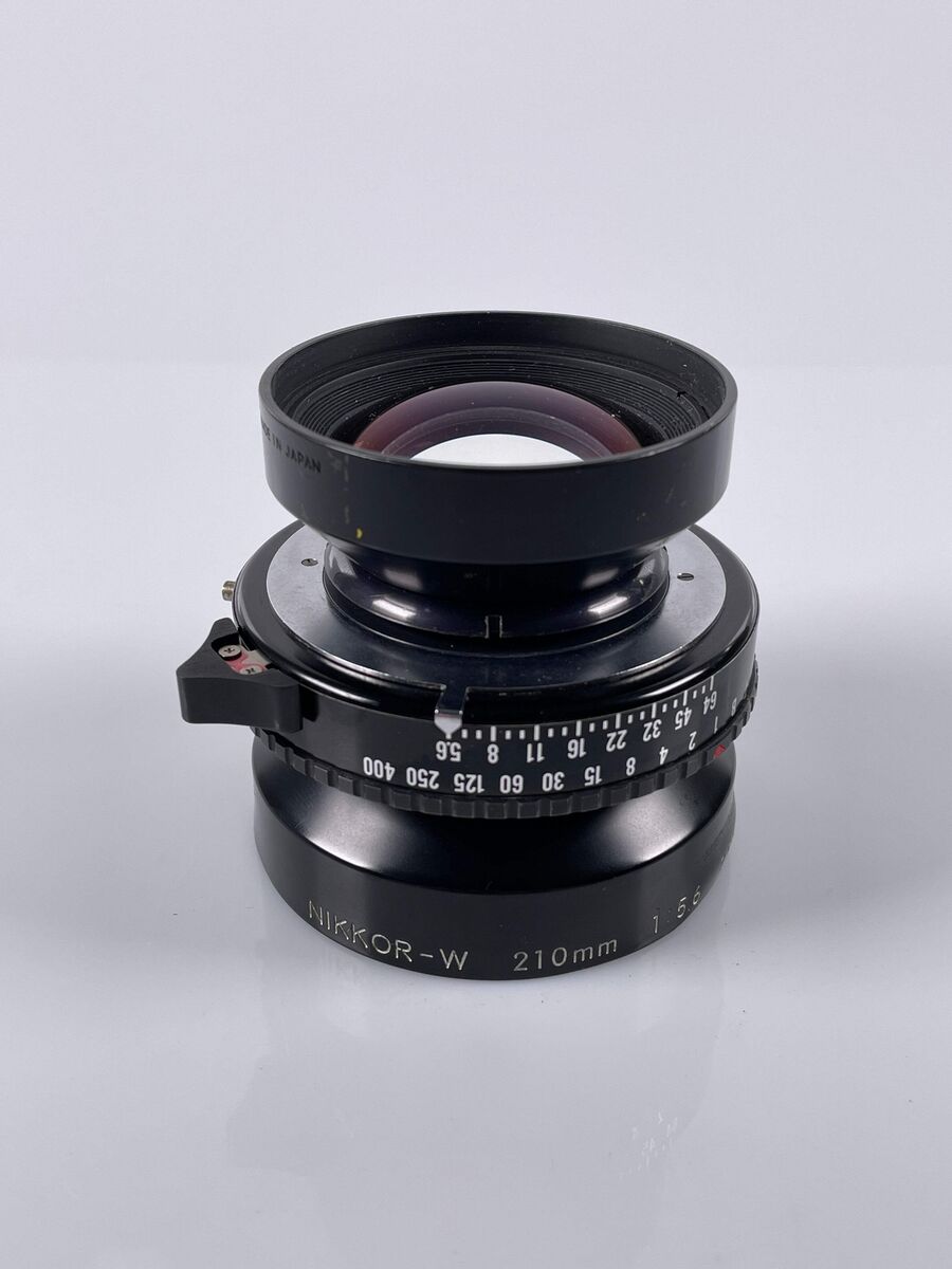 Nikon Nikkor - W 210mm 5.6 large format Lens | eBay Nikon Nikkor - W 210mm 5.6 large format Lens | eBay