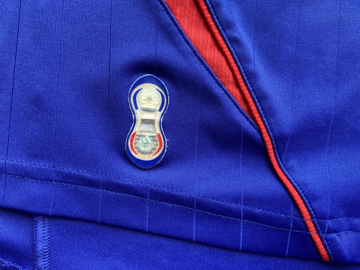 FRANCE 2006 2007 HOME SHIRT JERSEY ADIDAS 740126 sz XL MEN #10