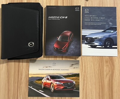 Original Mazda CX-5 Bedienungsanleitung Nachschlagewerk 2018-2022 mit Geldbörse