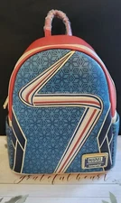 Disney Parks Loungefly Marvel Ms Marvel Cosplay Mini Backpack NEW