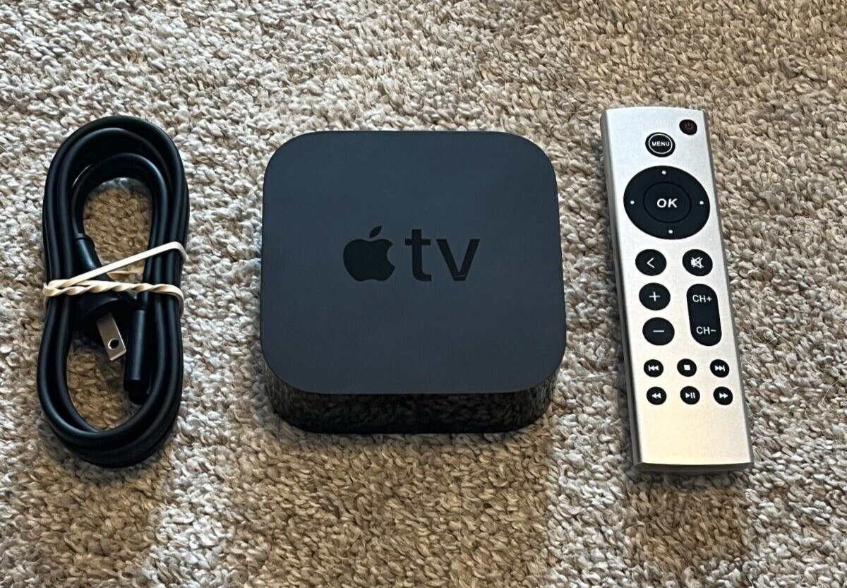 Apple TV 4K A2169 32GB (2nd Gen 4K) Media Streamer - Fully Apple TV 4K A2169 32GB (2nd Gen 4K) Media Streamer - Fully