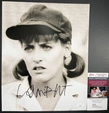 Lori Petty Signed A League Of Their Own Kit B&W 11x14 Photo Autograph JSA COA