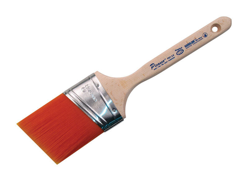 Proform PIC1-3.0 Sash Beech Hardwood Handle PBT Soft Angle Paint Brush 3 W in.