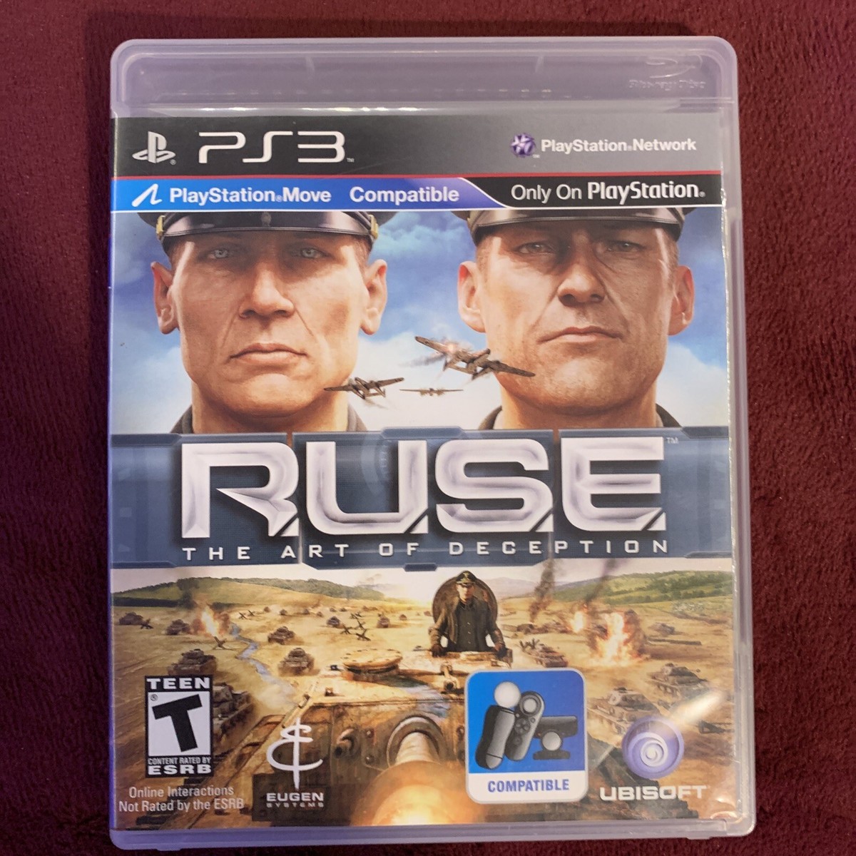 RUSE The Art Of Deception PS3 (2010, PlayStation 3, Ubisoft) Mint