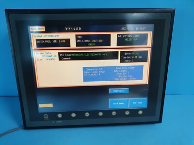 HAKKO V712SD Touch Screen HMI GRAPHIC PANEL LCD 12''