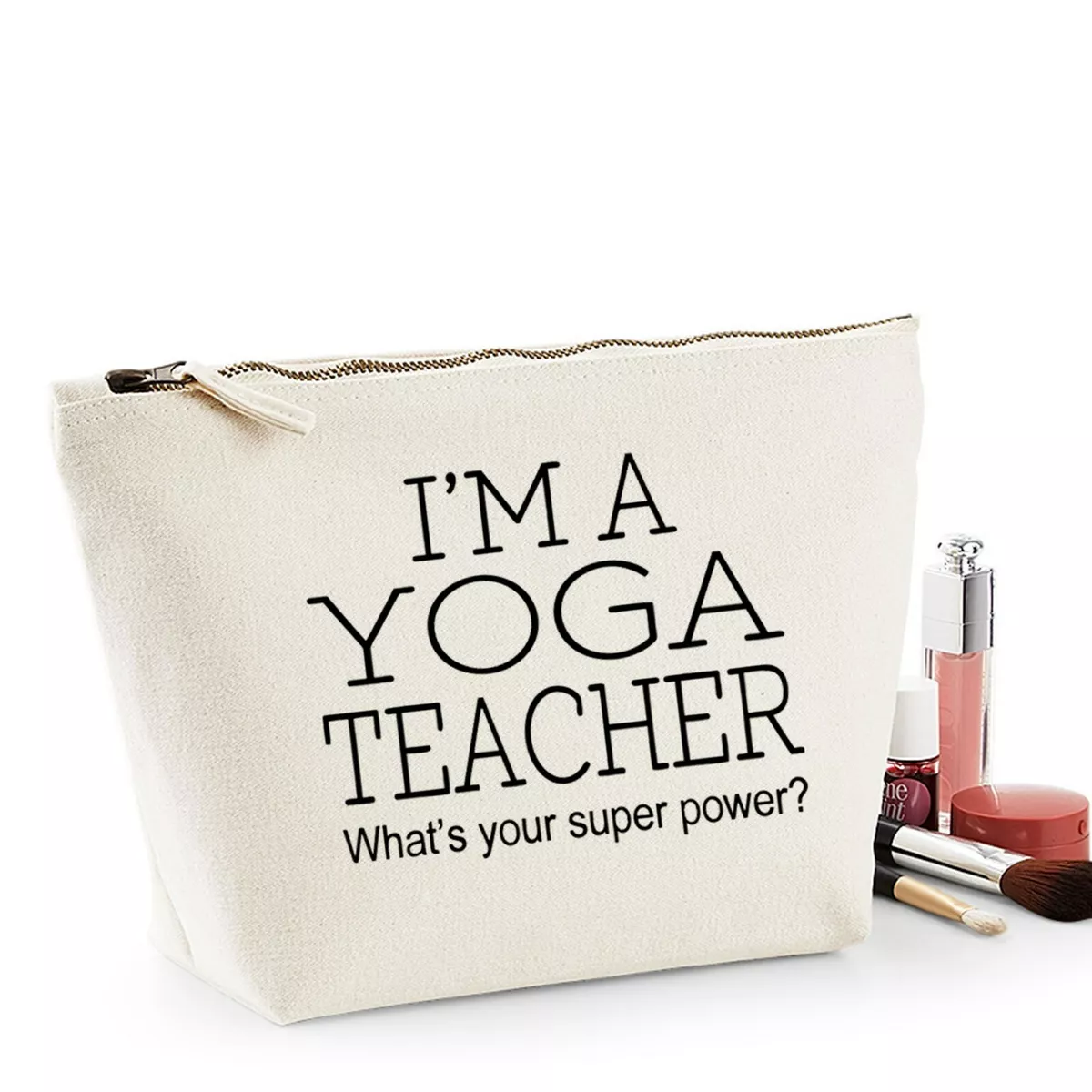 Yoga Teacher Thank You Gift Women's Make Up Accessory Bag