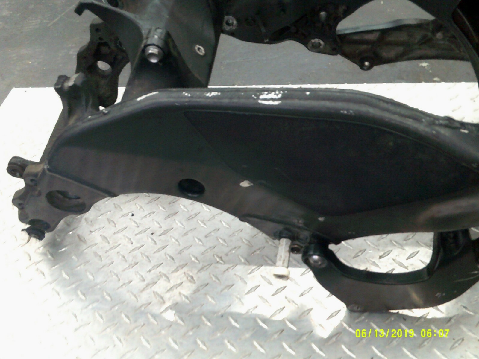 06 07 ZX ZX10 ZX10R FRAME MAINFRAME CHASSIS SLVG eBay