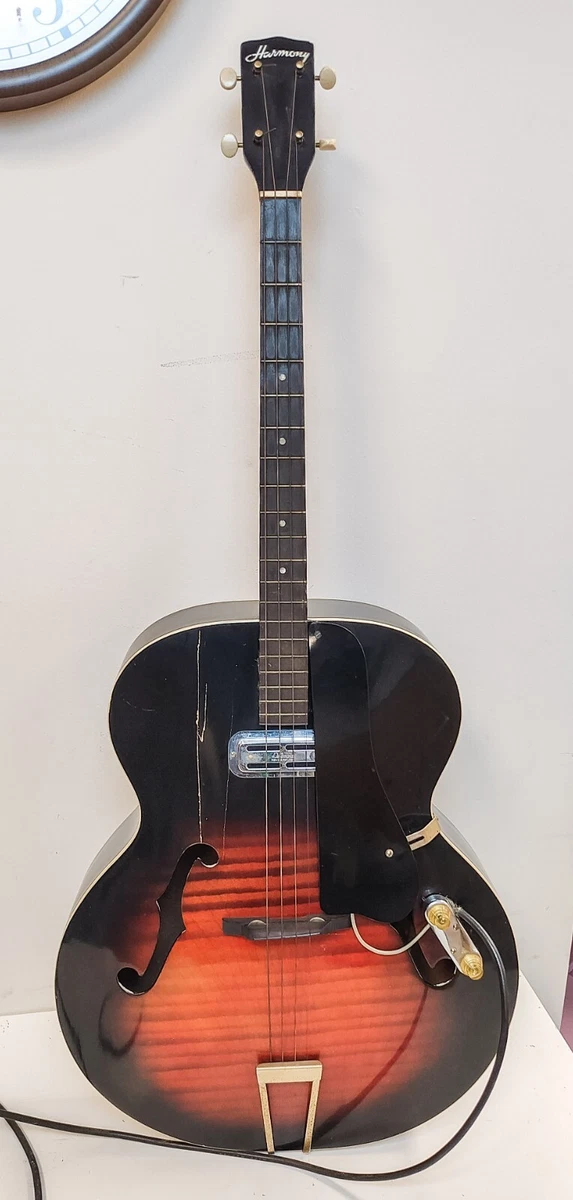 1958 - Harmony H950T Montery Tenor Electric Archtop Guitar