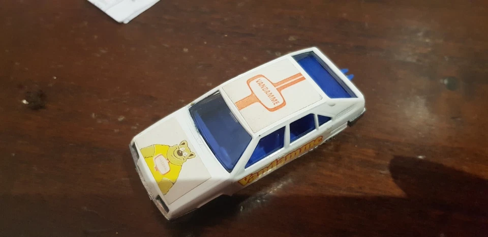 NOREV MINI JET FRANCE 1/55 CITROEN BX VANDAMME WHITE VERY GOOD VINTAGE - Immagine 2 di 4