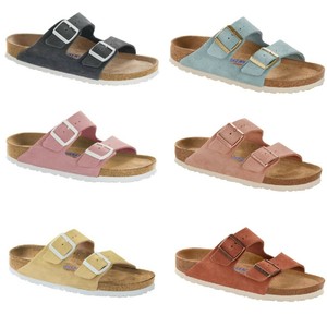 birkenstock arizona suede beige