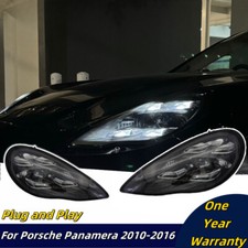 Headlights For Porsche Panamera 970 2010-2013 upgrade to 2022 Led Headlamp