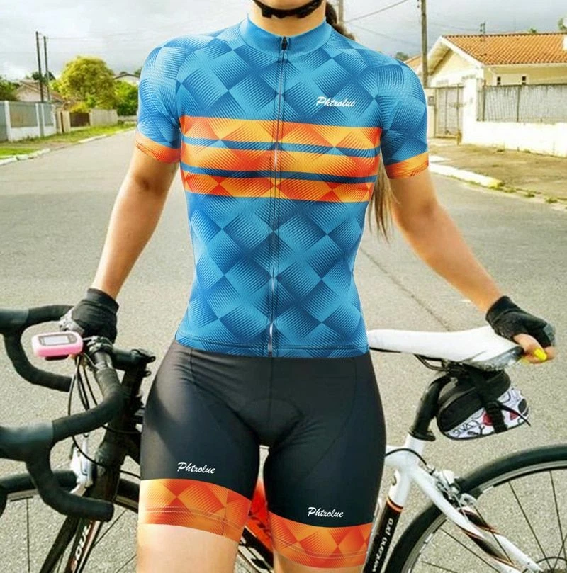 Pro Cycling Jersey Set Women Mountain Bike Clothes Bicycle Clothing Bike eBay