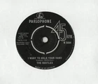 THE BEATLES 1963 1ST PRESSING 7" SINGLE - I WANT TO HOLD YOUR HAND - THIS BOY