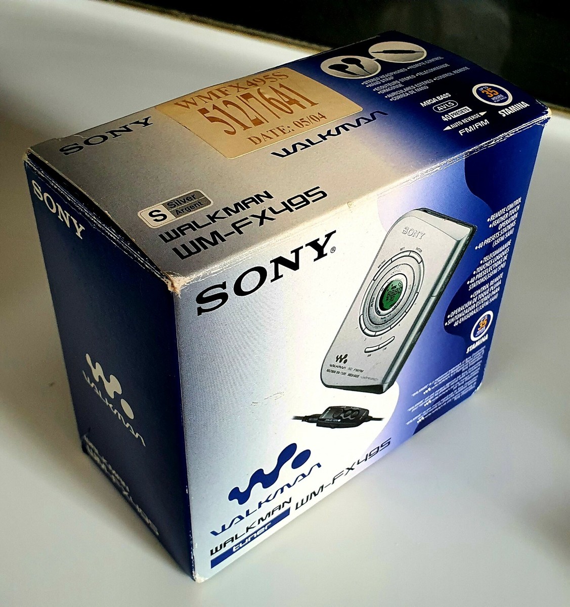 New Sony Walkman WM-FX495 AM FM Radio Personal Portable Cassette