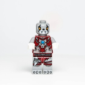 Lego Legends Of Chima Minifigure - Worriz - Gold Armor (loc052) 70127 Wolf Tribe