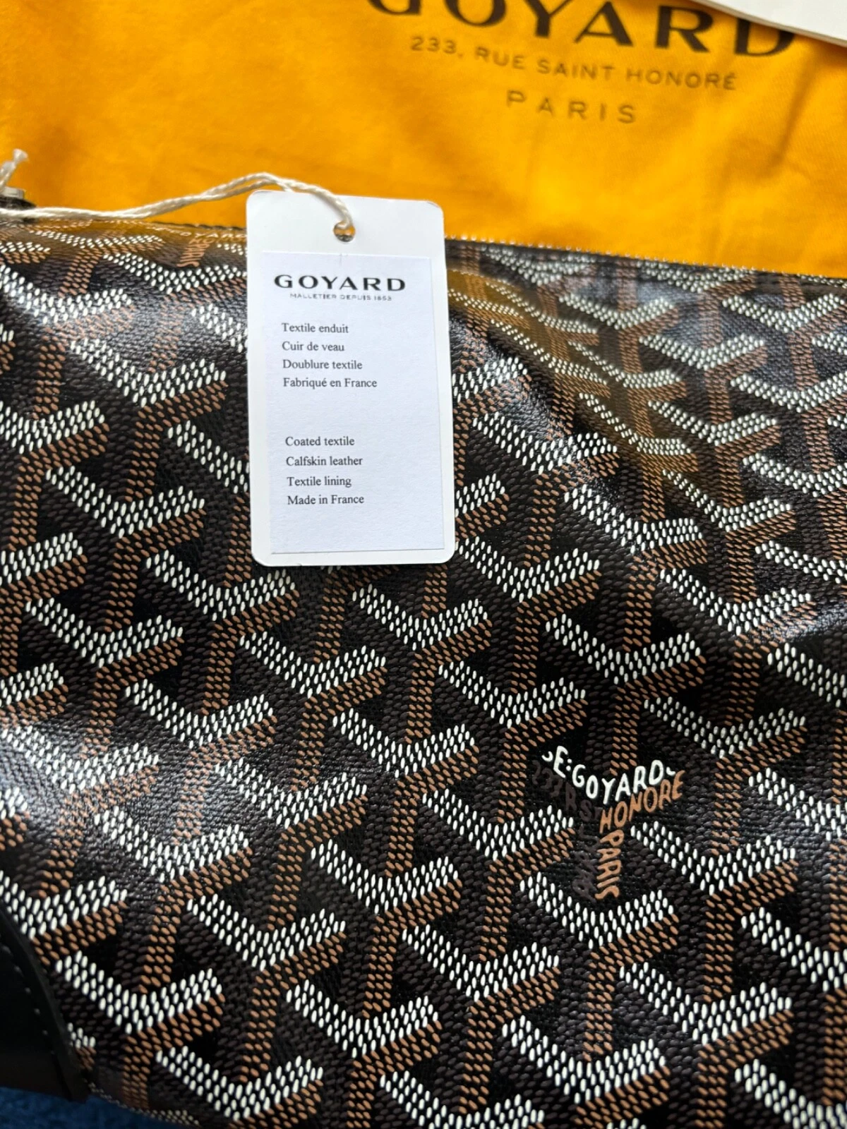 Borsa frizione Goyard Boeing 25