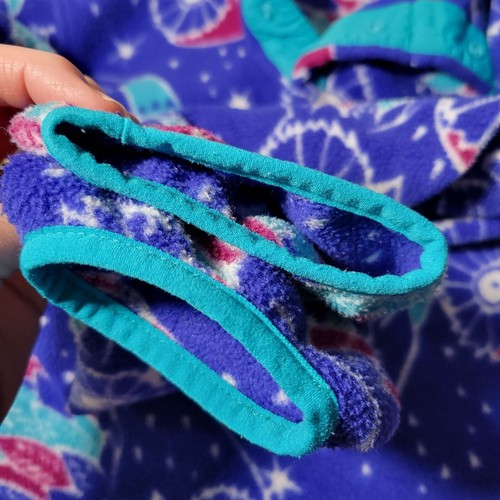 Chaqueta Suéter Patagonia Synchilla para Mujer Pequeño Snap T Luna Búho Azul Vellocino Guc - Imagen 6 de 16