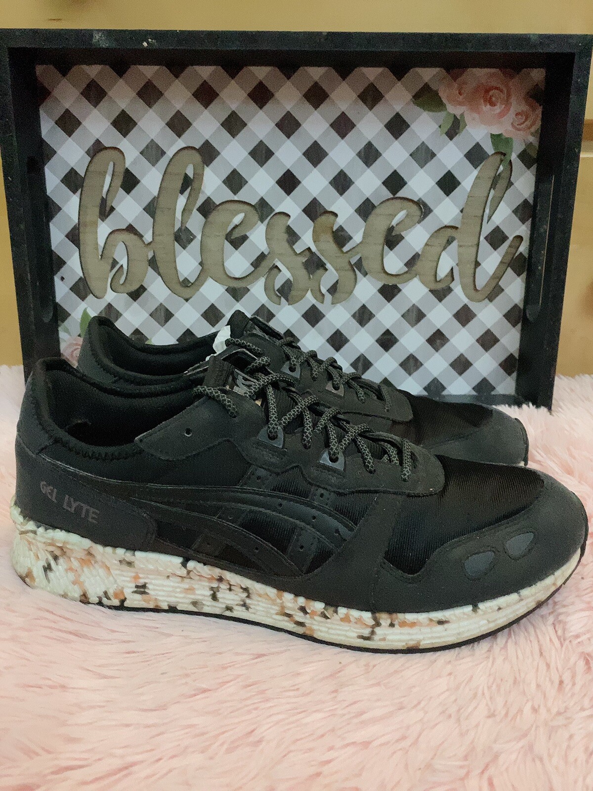 Asics Mens HyperGel-Lyte 1193A074 Black Size 11 Training Running Shoes