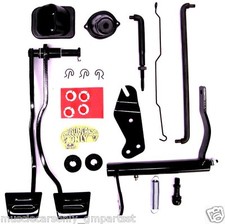 69-72 Nova 69 Camaro 327 350 4 Speed Stick Shift Clutch Brake Pedals Linkage 69-72 Nova 69 Camaro 327 350 4 Speed Stick Shift Clutch Brake Pedals Linkage