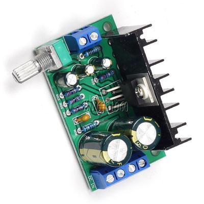 Modulo Amplificatore 12‑24V 5W‑120W TDA2050, Scheda di Amplificazione Potenza Altoparlante Mono Canale 1 con Potenziometro, Adatto per Dispositivi Modulo Amplificatore 12‑24V 5W‑120W TDA2050, Scheda di Amplificazione Potenza Altoparlante Mono Canale 1 con Potenziometro, Adatto per Dispositivi