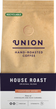 Image of Union Coffee Hand-Roasted Coffee House Blend - Cafetiere Grind 200g - Pack of 6