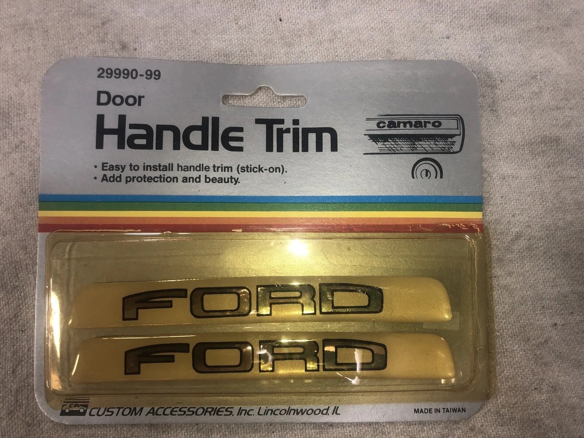 FORD Door Handle Trim Logo Vintage N.O.S. | eBay