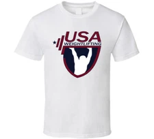 Weightlifting USA American T Shirt