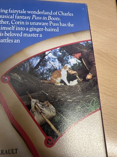Rare 1987 Puss In Boots VHS Christopher walken live action movie works great Ex - Picture 3 of 6