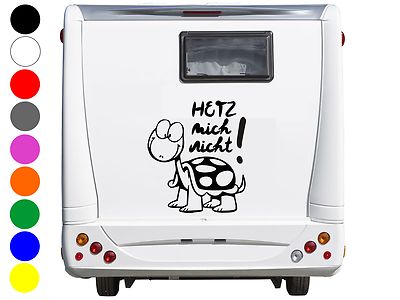 WD car sticker DO NOT HURRY! Camper Caravan