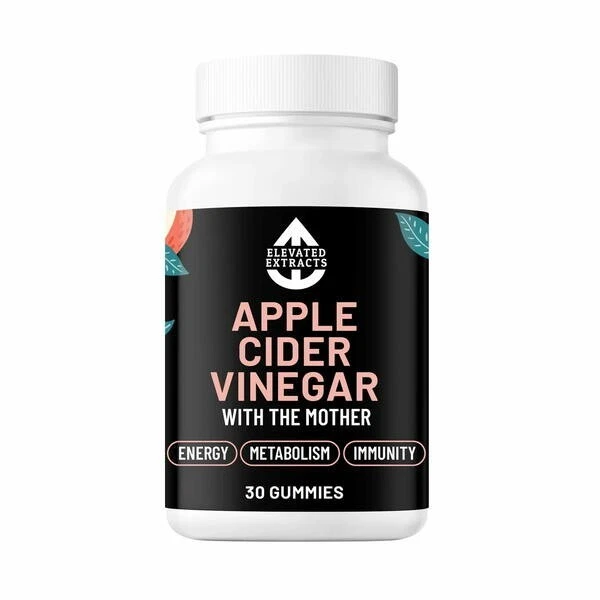 Apple Cider Vinegar Gummies - Elevated Extracts - Energy, Metabolism, Immunity