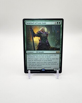 Magic The Gathering TCG Wilds Of Eldraine Sentinel Of Lost Lore Rare 0184