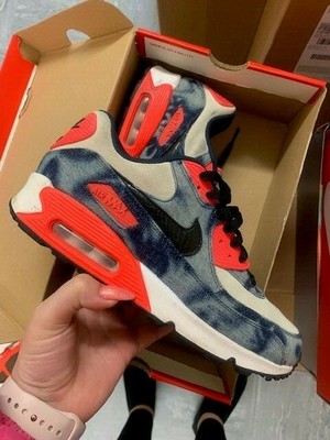 air max 90 bleached denim