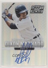 2013 Panini Prizm Perennial Draft Picks Silver Dixon Machado #62 Auto 0c6