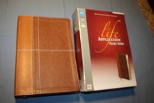 Life Application Study Bible, NIV, Red Letter Edition, with it's Original Box