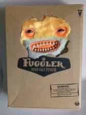 FUGGLER Funny Ugly Monster 12 Inch Yellow Fur AWKWARD BEAR New Unopened