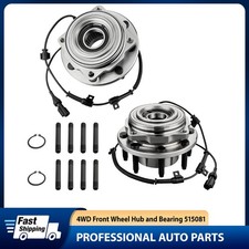 2x Front Wheel Bearing Hub for 2005- 2009 2010 Ford F250 F350 Super Duty SRW 4WD