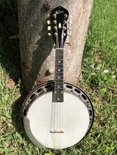 Gibson Banjo Mandolin Banjolin 1930's Free Shipping