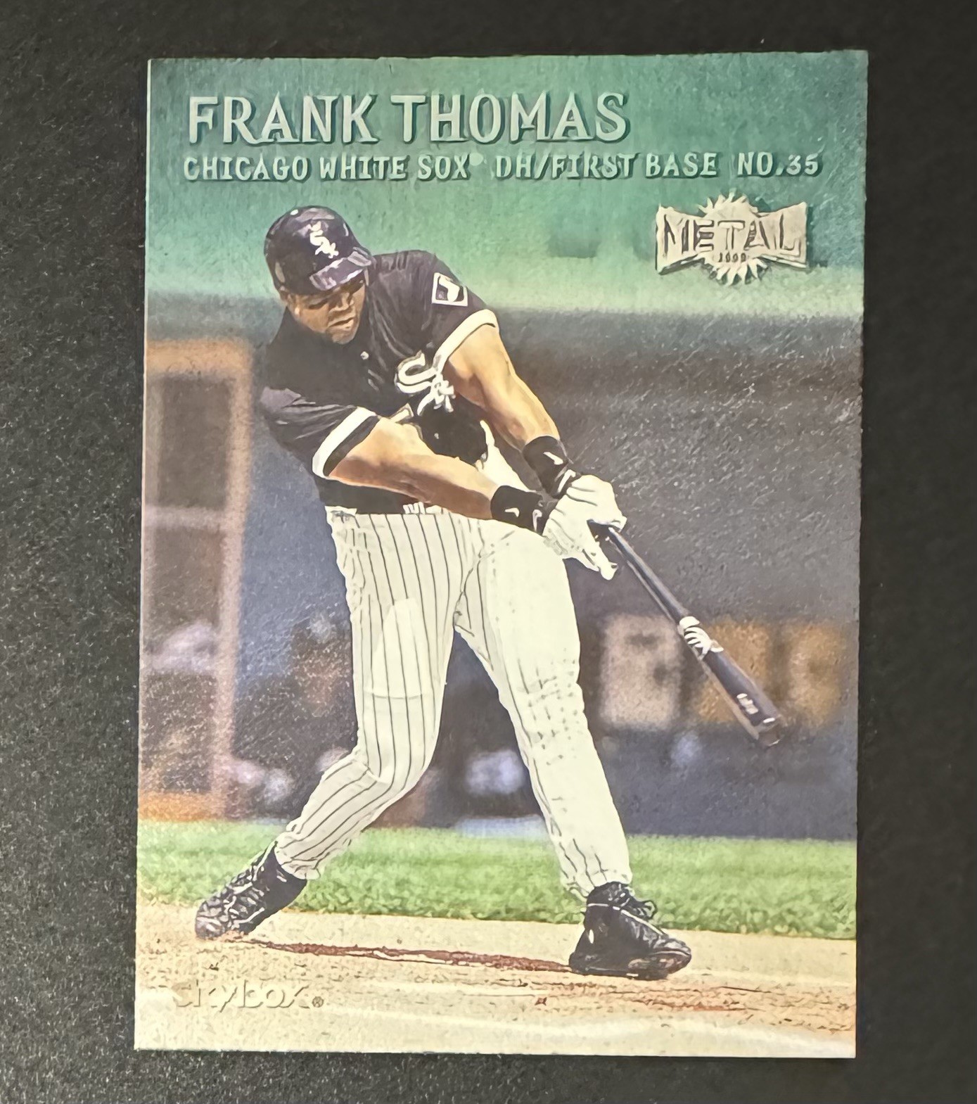 Frank Thomas 2000 Metal Emerald Parallel #109 - Chicago White Sox 