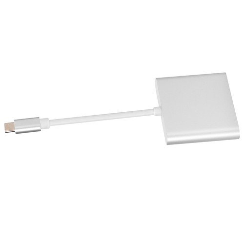 3 In 1 Converter Type C To High‑Definition Multimedia Interface USB 3.0 Port NEW - Afbeelding 12 van 12