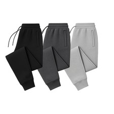 Unisex 3 Pack Joggers Sweatpants Mens Womens Athletic Gym Pants Casual