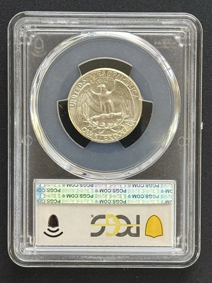 1964 Washington Quarter — PCGS MS62 (Philadelphia, No Mint Mark) — Brilliant 90% - Image 2 of 2
