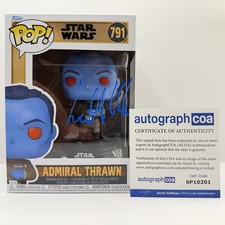 Lars Mikkelsen AUTOGRAPH - Admiral Thrawn -  Signed Funko Pop ACOA