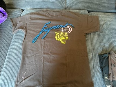 Cactus Jack Travis Scott x Fragment Manifest Tee (Brown) Size L