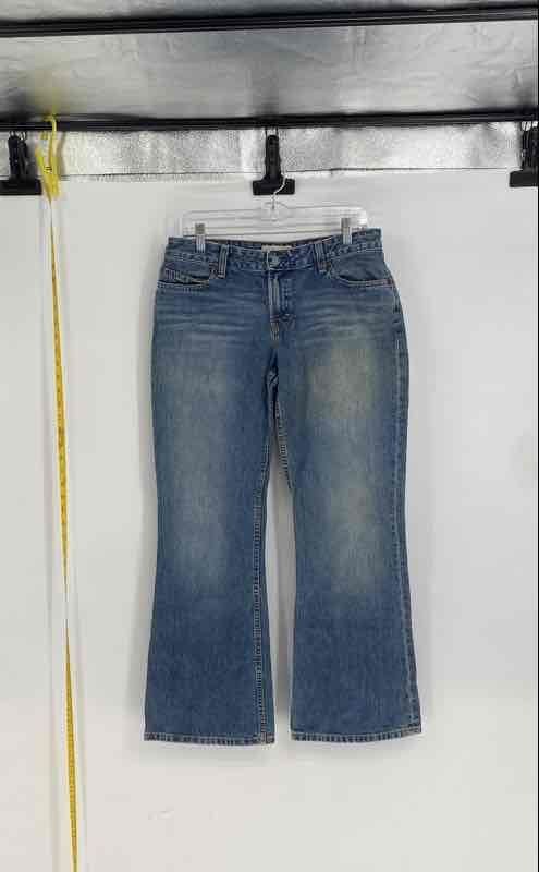 BKE Denim Womens Blue Denim 5-Pocket Design Bootcut Leg Jeans Size 30X28.5