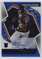 2021 Panini Rookies & Stars True Blue Signatures 4/75 Nico Collins Auto 04yj